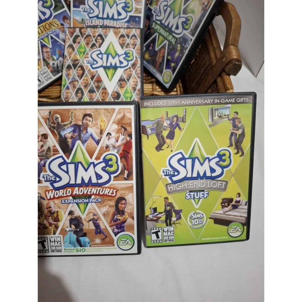 Sims 3 PC Game 6 Addons All Tested